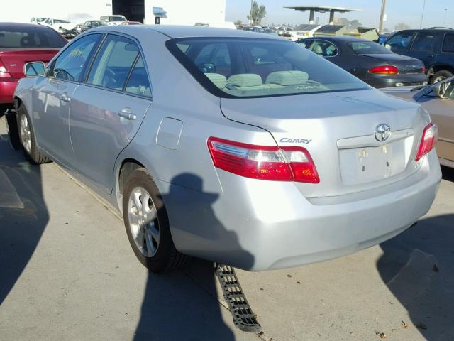 4T1BE46K07U691149 - 2007 TOYOTA CAMRY NEW SILVER photo 3
