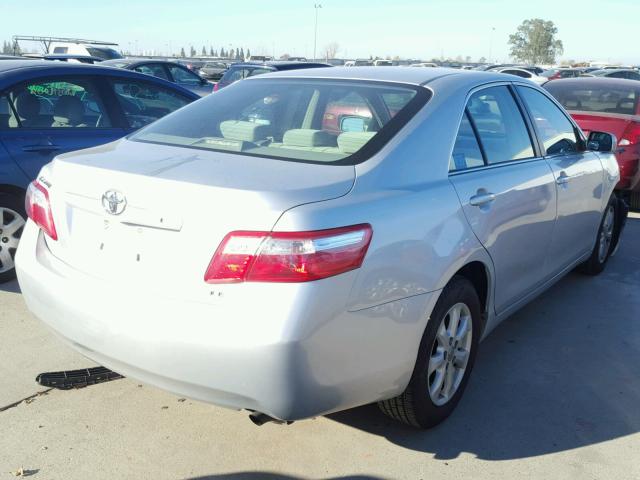 4T1BE46K07U691149 - 2007 TOYOTA CAMRY NEW SILVER photo 4