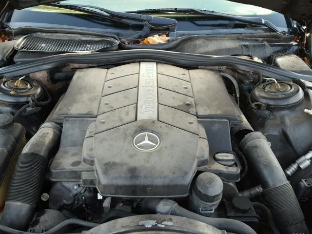 WDBNG75J6YA018390 - 2000 MERCEDES-BENZ S 500 BLACK photo 7