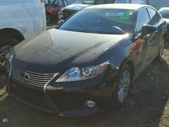 JTHBK1GG3F2203049 - 2015 LEXUS ES 350 BLACK photo 2