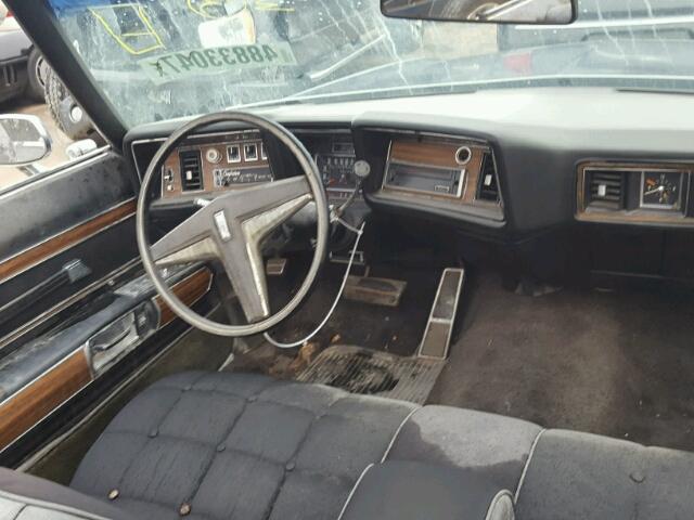 3V37U2M465D55 - 1972 OLDSMOBILE NINETY-EIG BLACK photo 9