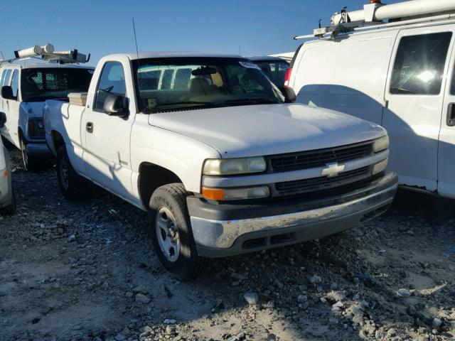 1GCEK14W9XZ197499 - 1999 CHEVROLET SILVERADO WHITE photo 1