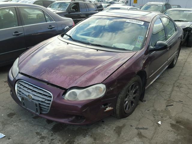 2C3HC56G5XH215413 - 1999 CHRYSLER LHS PURPLE photo 2