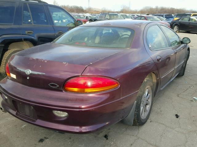 2C3HC56G5XH215413 - 1999 CHRYSLER LHS PURPLE photo 4