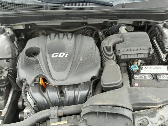 5NPEC4AC1BH247417 - 2011 HYUNDAI SONATA SE 银色 照片 7