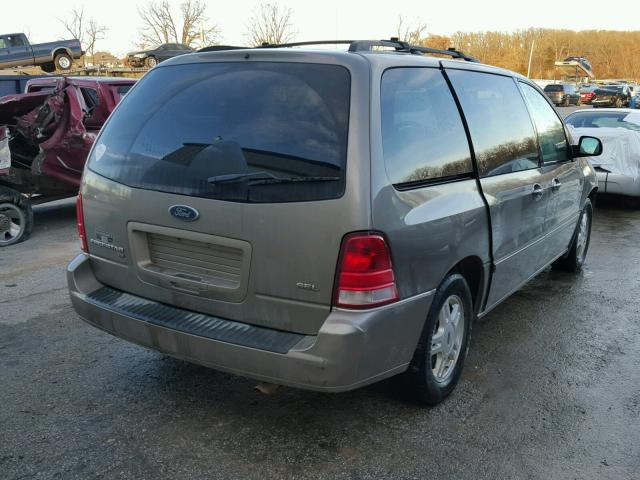 2FMZA52235BA12094 - 2005 FORD FREESTAR S TAN photo 4