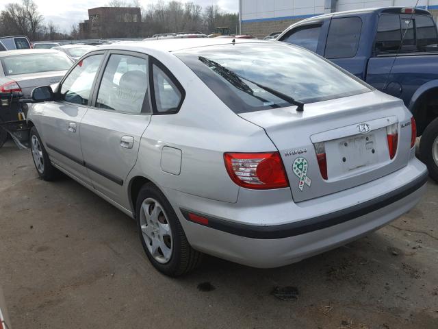 KMHDN56D15U144758 - 2005 HYUNDAI ELANTRA GL SILVER photo 3