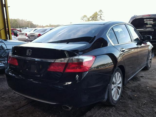 1HGCR2F71DA102301 - 2013 HONDA ACCORD EX BLACK photo 4