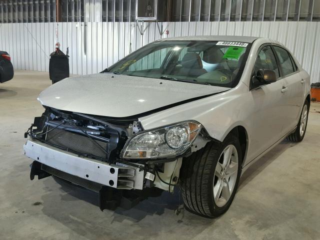 1G1ZA5EU5BF373895 - 2011 CHEVROLET MALIBU LS ნაცრისფერი ფოტო 2