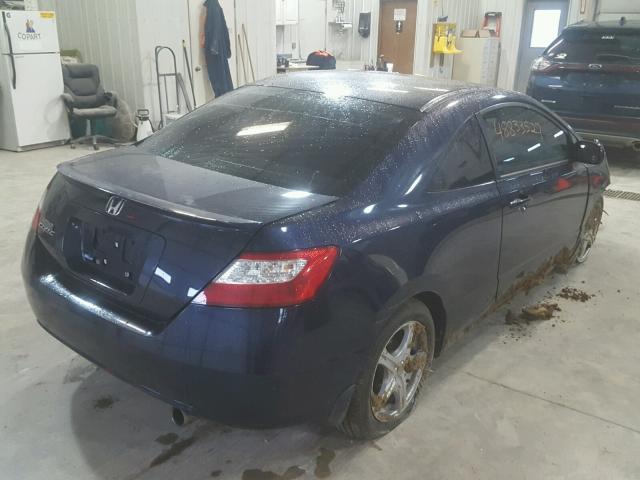 2HGFG128X7H520910 - 2007 HONDA CIVIC EX ლურჯი ფოტო 4