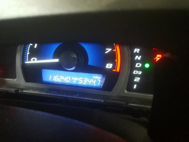 2HGFG128X7H520910 - 2007 HONDA CIVIC EX ლურჯი ფოტო 8