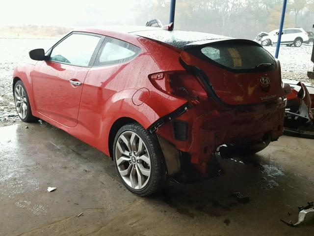 KMHTC6AD6FU219650 - 2015 HYUNDAI VELOSTER B RED photo 3