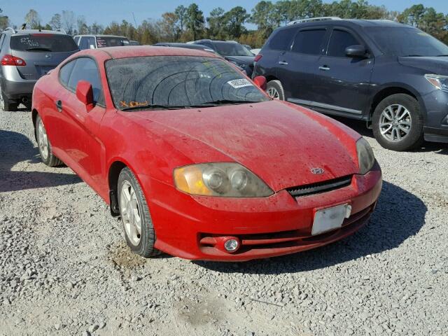 KMHHN65F53U080246 - 2003 HYUNDAI TIBURON GT RED photo 1