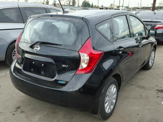 3N1CE2CP3GL382608 - 2016 NISSAN VERSA NOTE BLACK photo 4