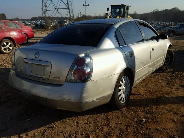 1N4AL11D95C111421 - 2005 NISSAN ALTIMA S SILVER photo 4