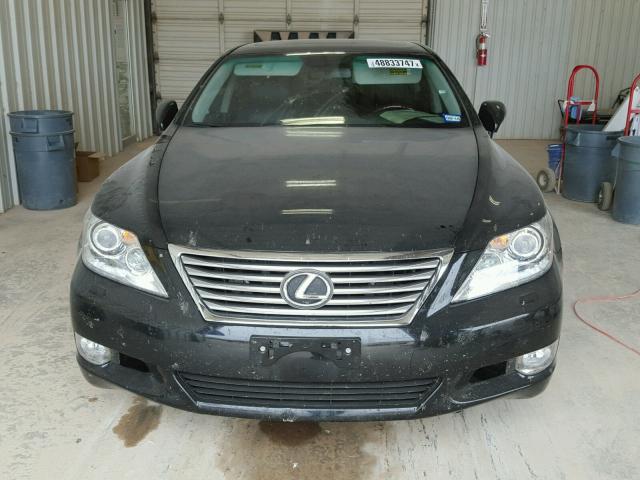 JTHBL5EF3B5107106 - 2011 LEXUS LS 460 BLACK photo 9