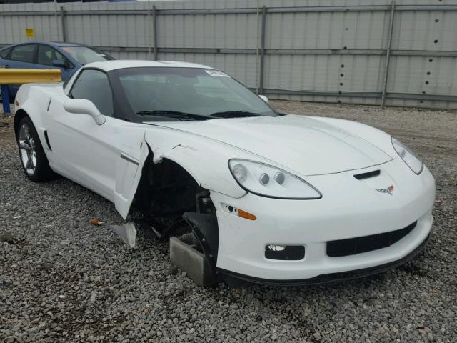 1G1YW2DW5C5105936 - 2012 CHEVROLET CORVETTE G WHITE photo 1