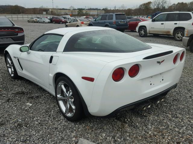 1G1YW2DW5C5105936 - 2012 CHEVROLET CORVETTE G WHITE photo 3