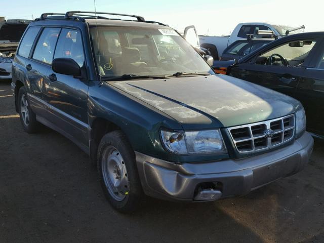 JF1SF6551WH706246 - 1998 SUBARU FORESTER S Yaşıl foto 1