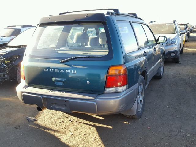 JF1SF6551WH706246 - 1998 SUBARU FORESTER S Yaşıl foto 3