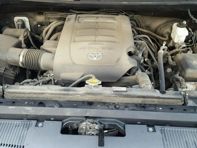 5TFRM5F10EX072355 - 2014 TOYOTA TUNDRA DOU BLACK photo 7