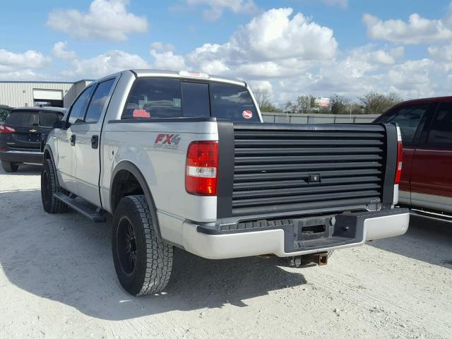 1FTPW145X4KC97362 - 2004 FORD F150 SUPER SILVER photo 3