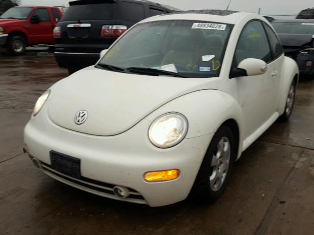 3VWCP21C63M437092 - 2003 VOLKSWAGEN NEW BEETLE 白色 照片 2