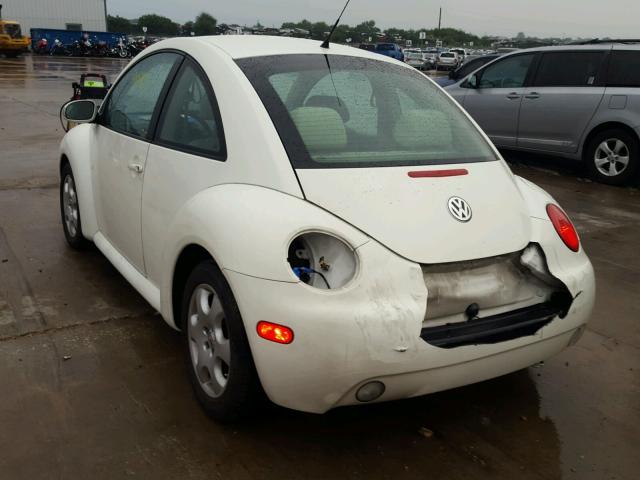 3VWCP21C63M437092 - 2003 VOLKSWAGEN NEW BEETLE 白色 照片 3