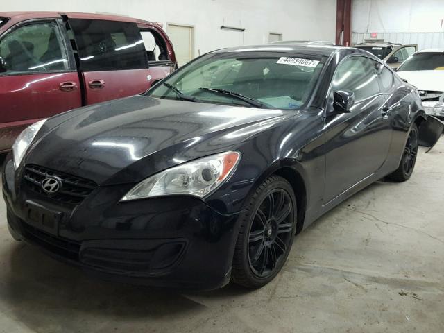 KMHHT6KD4AU040763 - 2010 HYUNDAI GENESIS CO BLACK photo 2