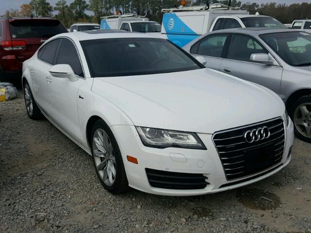 WAUYGAFC4DN150169 - 2013 AUDI A7 PREMIUM WHITE photo 1