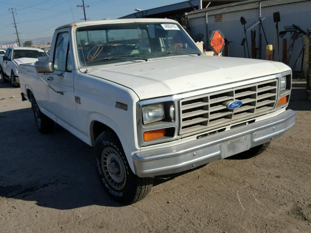 1FTEF15N1FKB40716 - 1985 FORD F150 WHITE photo 1