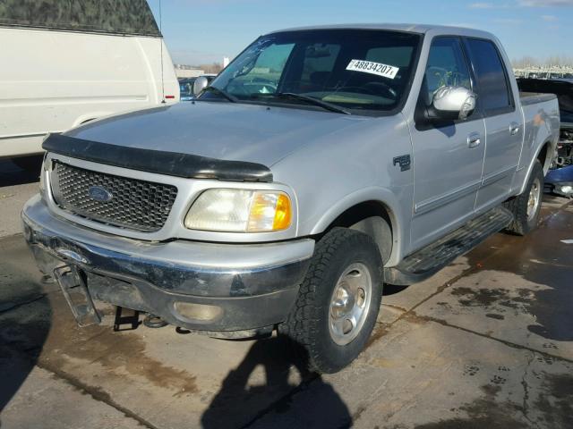 1FTRW08L32KB36568 - 2002 FORD F150 SUPER SILVER photo 2