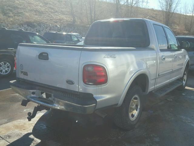 1FTRW08L32KB36568 - 2002 FORD F150 SUPER SILVER photo 4