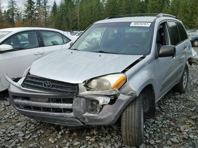 JTEGH20V226000902 - 2002 TOYOTA RAV4 SILVER photo 2