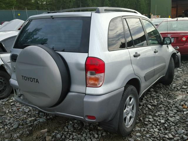 JTEGH20V226000902 - 2002 TOYOTA RAV4 SILVER photo 4