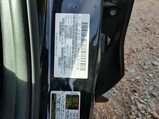 JM3ER2W59A0305726 - 2010 MAZDA CX-7 BLACK photo 10