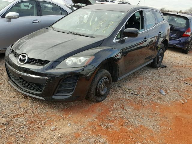 JM3ER2W59A0305726 - 2010 MAZDA CX-7 BLACK photo 2