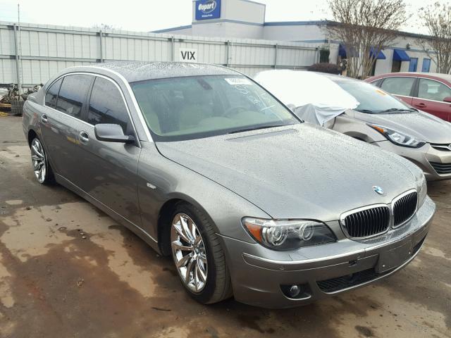 WBAHN83587DT67884 - 2007 BMW 750 GRAY photo 1