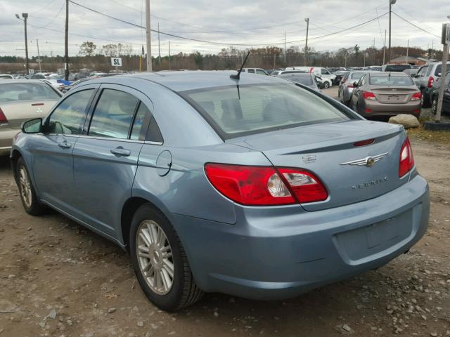 1C3LC56J38N296670 - 2008 CHRYSLER SEBRING TO BLUE photo 3