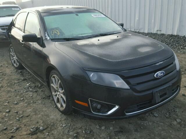 3FAHP0JA6AR375498 - 2010 FORD FUSION SEL BLACK photo 1