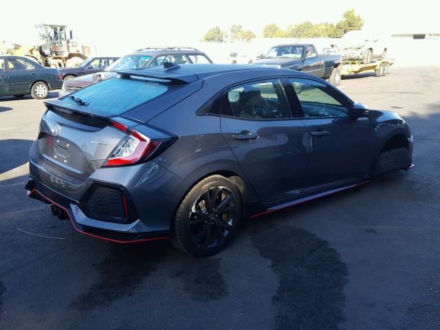 SHHFK7H42JU409638 - 2018 HONDA CIVIC SPOR GRAY photo 4
