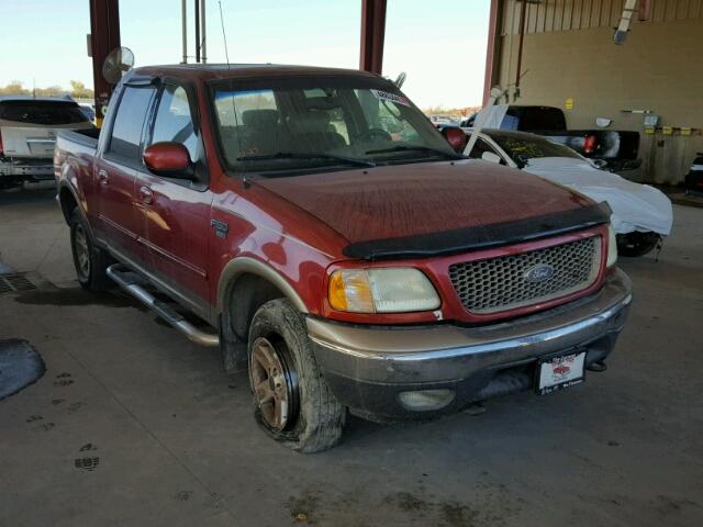 1FTRW08L12KD94670 - 2002 FORD F150 SUPER BURGUNDY photo 1