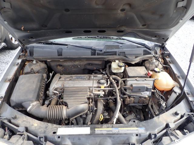 1G8AJ52FX4Z230088 - 2004 SATURN ION LEVEL SILVER photo 7