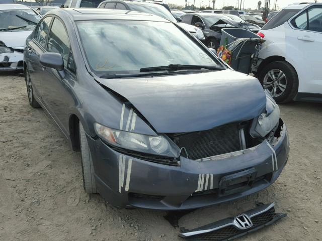 19XFA1F86AE030476 - 2010 HONDA CIVIC EX GRAY photo 1