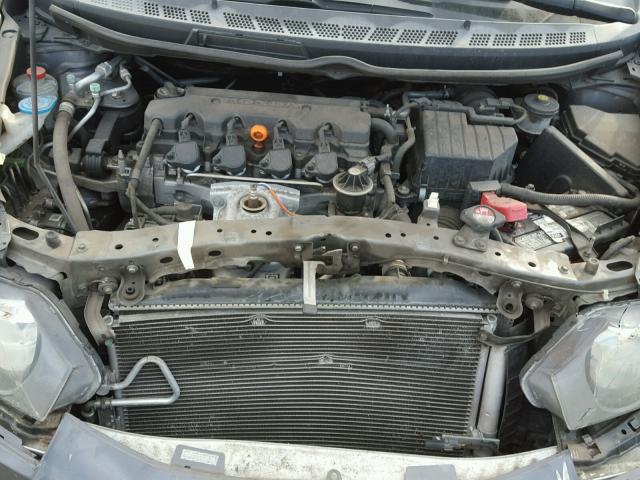 19XFA1F86AE030476 - 2010 HONDA CIVIC EX GRAY photo 7