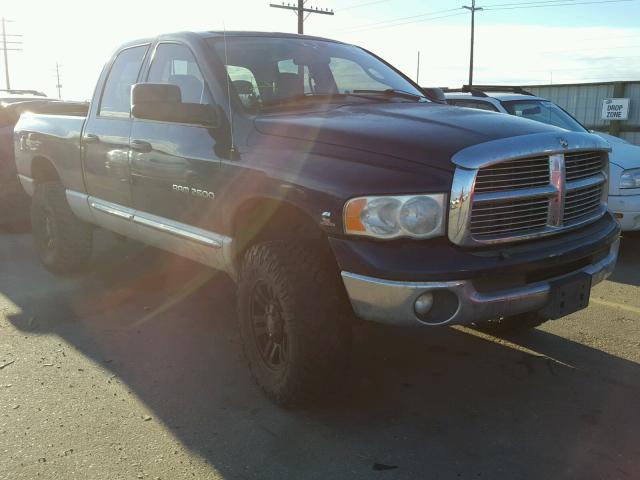 3D7KS28C45G741371 - 2005 DODGE RAM 2500 S BLUE photo 1