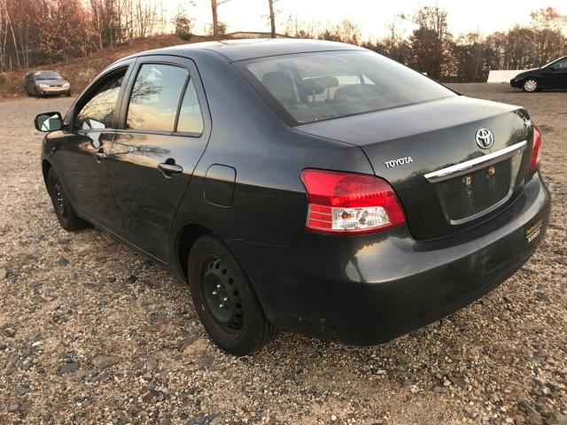 JTDBT4K36A1369942 - 2010 TOYOTA YARIS GRAY photo 3