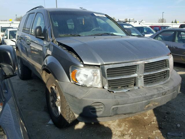 1D8HB38N38F138527 - 2008 DODGE DURANGO SX GRAY photo 1