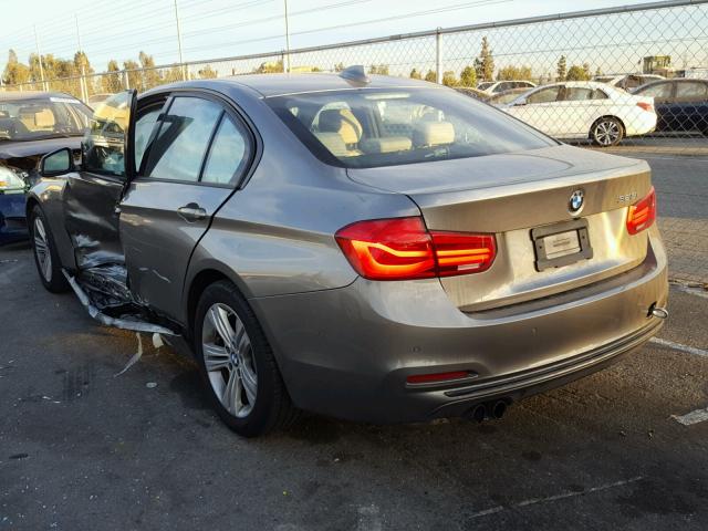 WBA8E9G59GNT47962 - 2016 BMW 328 I SULE GRAY photo 3