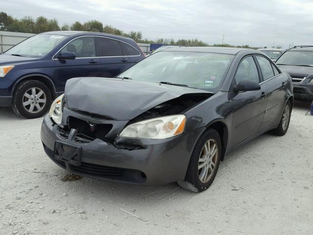 1G2ZG548754131463 - 2005 PONTIAC G6 GRAY photo 2